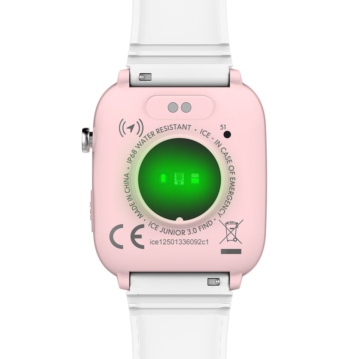 Ice-Watch Ice Smart Junior Find Hub Pink White - 025681