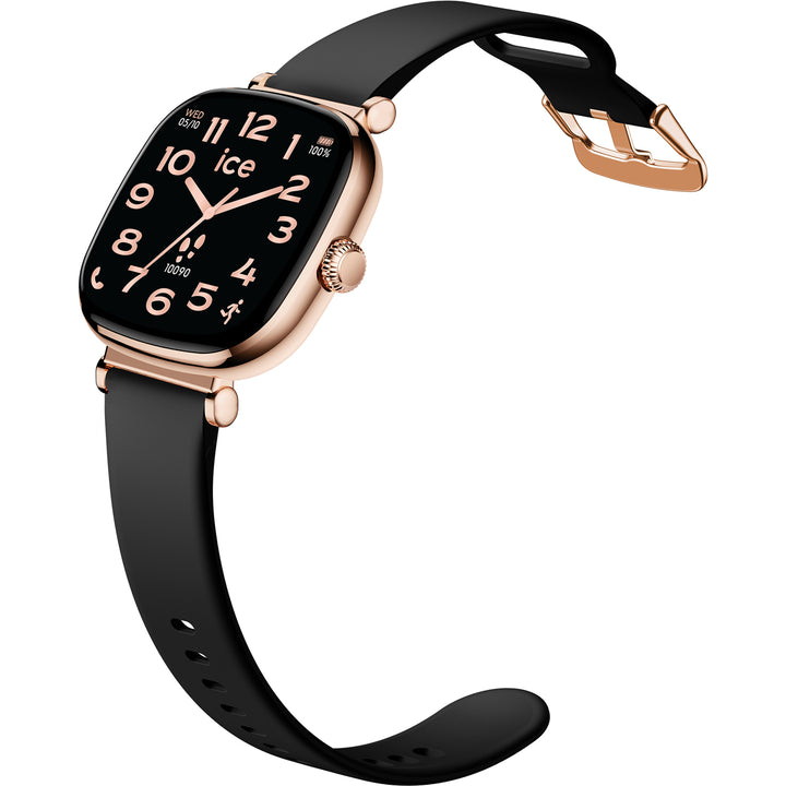 Ice-Watch Ice Smart SQ 2.0 Square 1.70 Rosegold Black - 025890