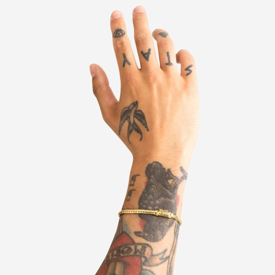 Buddha to Buddha Armband Ben Mini Vergoldet