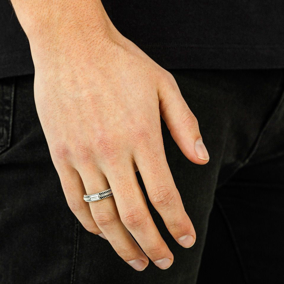 Buddha to Buddha Edwin Mini Ring Silber