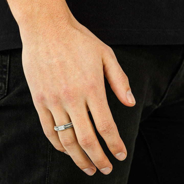 Buddha to Buddha Edwin Mini Ring Silber