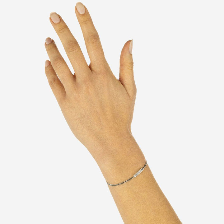 Buddha to Buddha Armband Permanent Silber