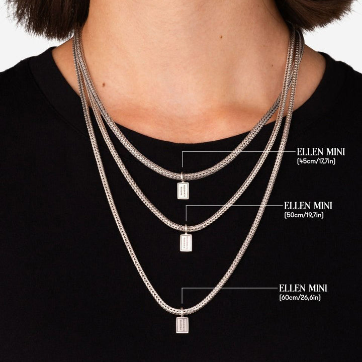 Buddha to Buddha Halskette Ellen Mini Silber
