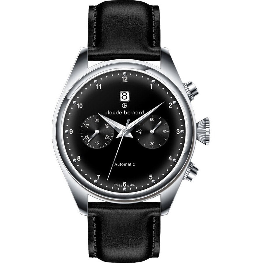 Claude Bernard Proud Heritage Automatic Chronograph - 08006 3C NIN