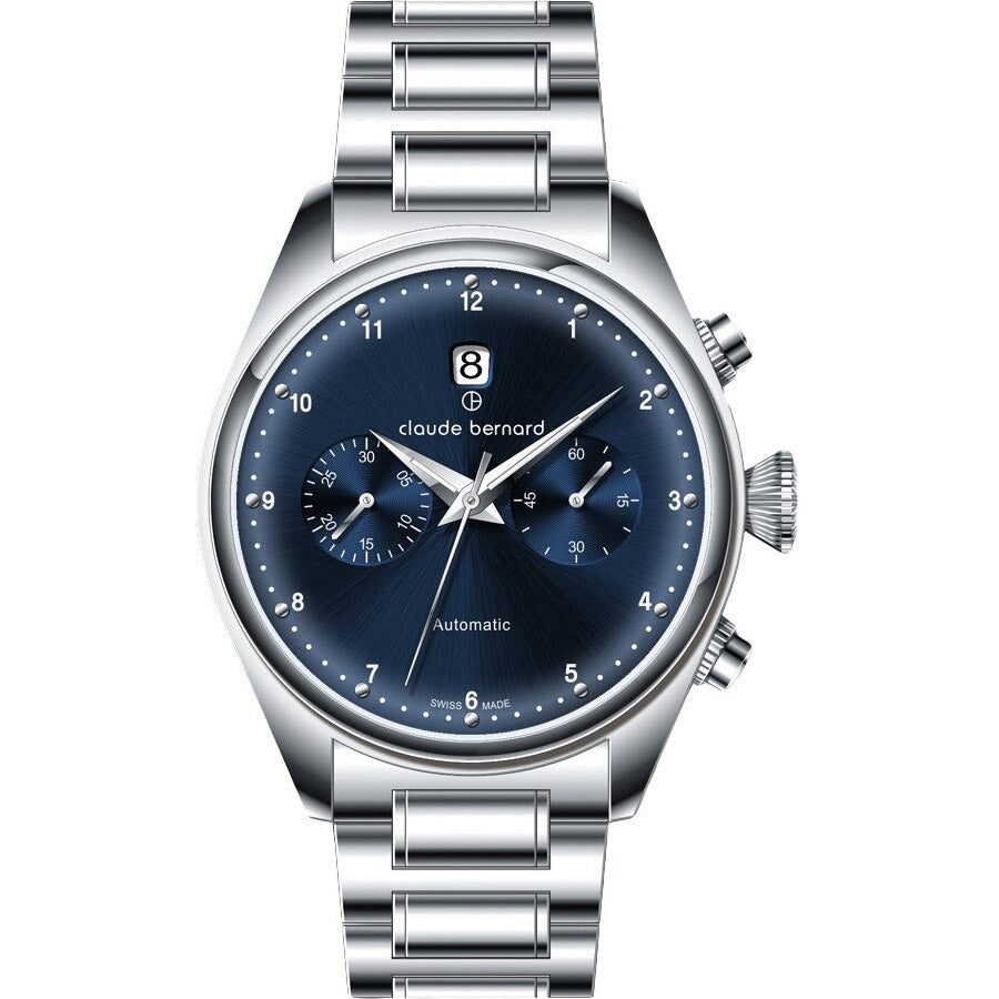Claude Bernard Proud Heritage Automatic Chronograph - 08006 3M BUIN