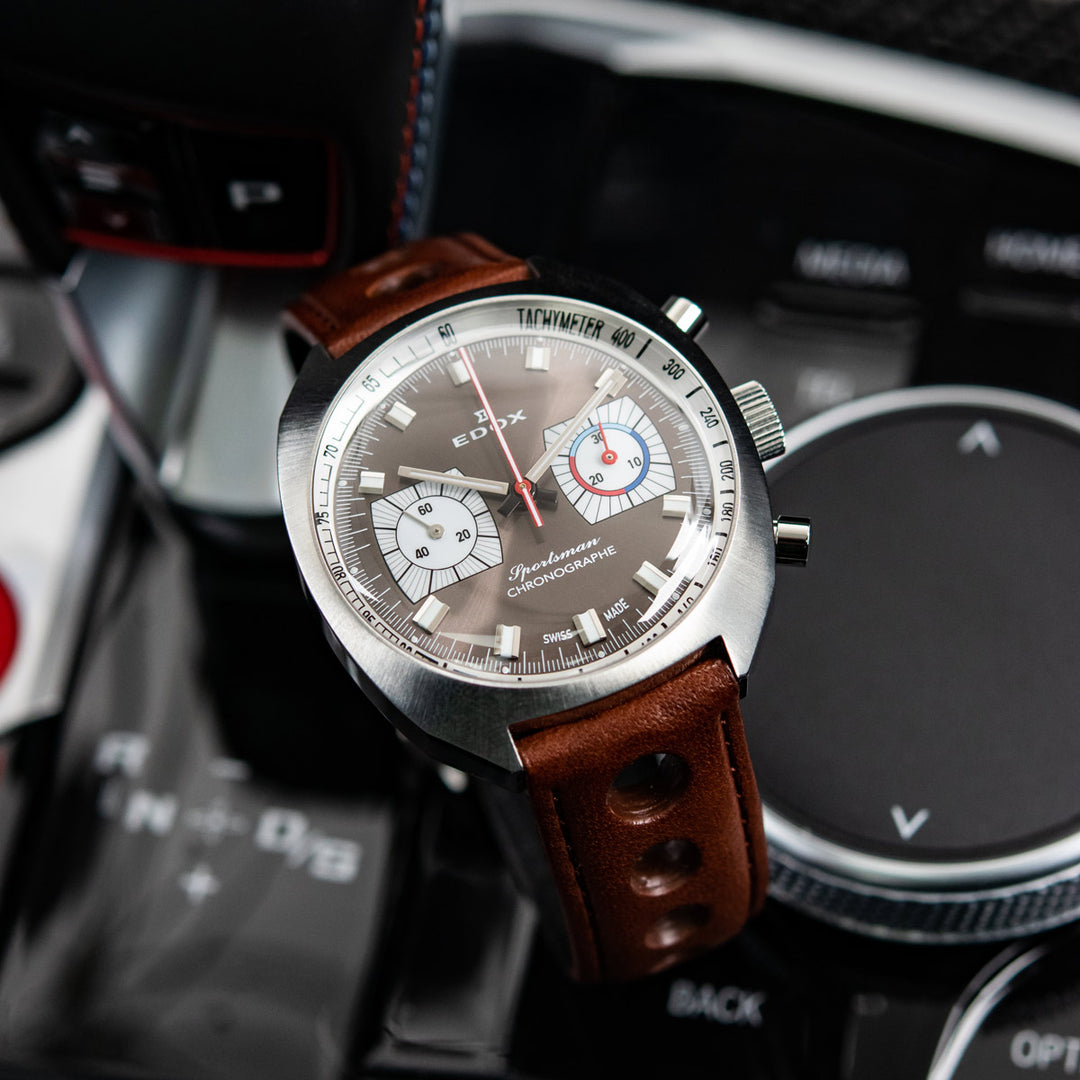 Edox Sportsman Chronograph Automatic Limited Edition - 08202 3G GIN