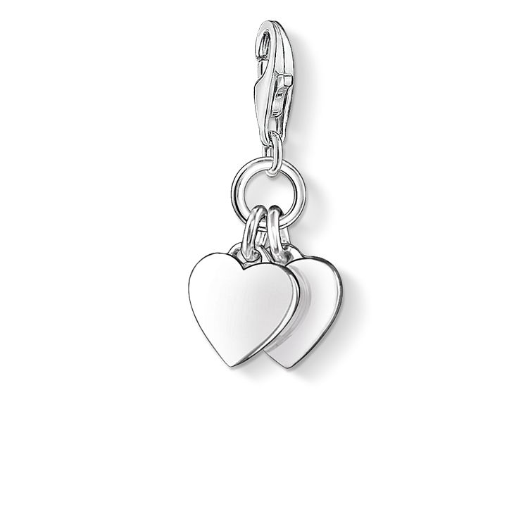 Thomas Sabo Charm-Anhänger Herzen - 0836-001-12