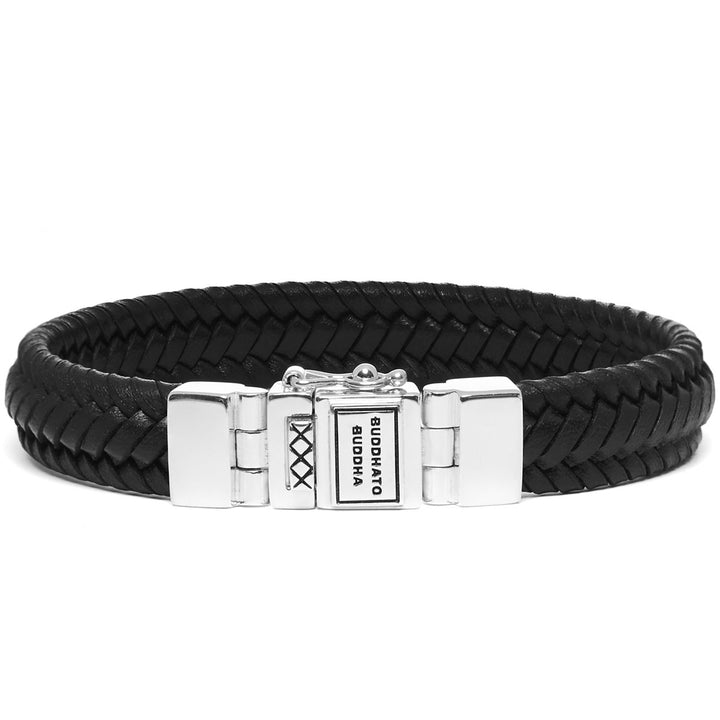 Buddha to Buddha Edwin Small Leder Schwarz Armband - 181BL-BTB