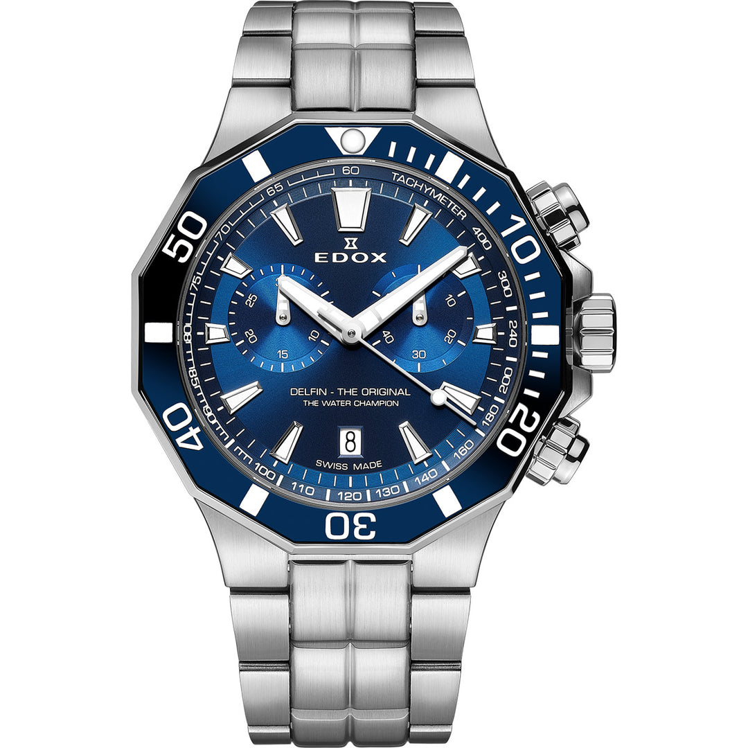 Edox Delfin The Original Chronograph - 10112 3BUM BUIN
