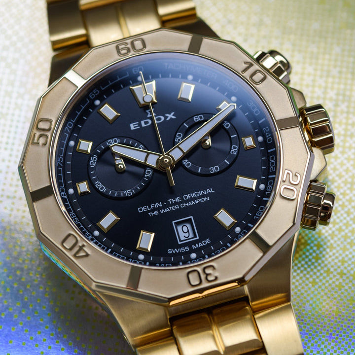 Edox Delfin The Original Chronograph - 10113 37JM NID