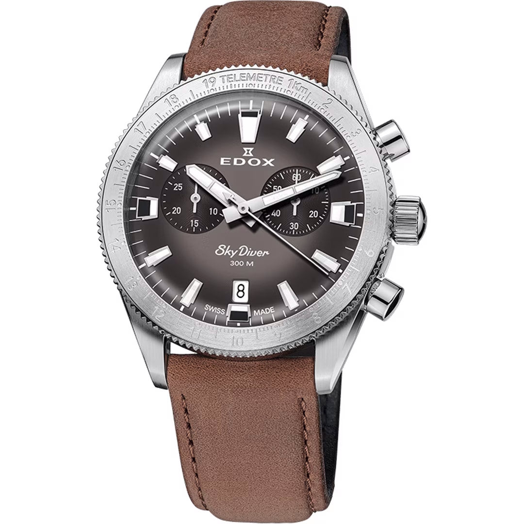 Edox Skydiver Quartz Chronograph Limited Edition - 10116 3 GRIDN