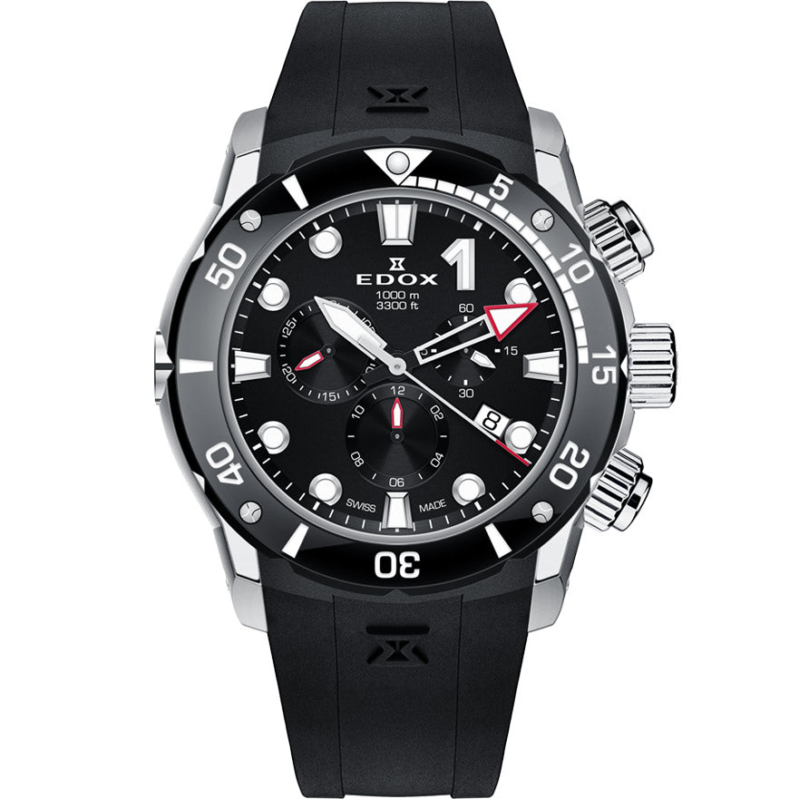 Edox CO-1 Date Chronograph - 10242 TIN NIN