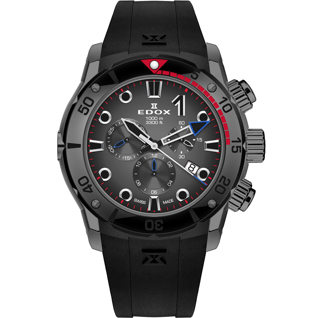 Edox CO-1 Date Chronograph - 10242 TINGNG GIDNR
