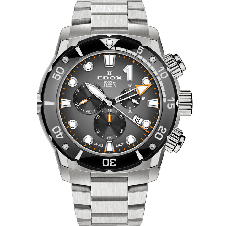 Edox CO-1 Date Chronograph - 10242 TINM GIDNO