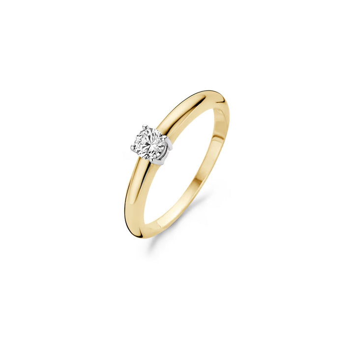 Blush Ring 14k Gelbgold und Weissgold - 1067BZI