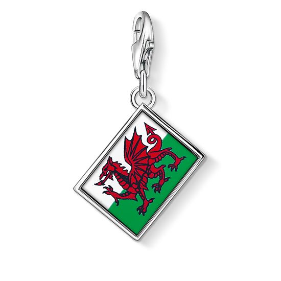 Thomas Sabo Charms/Beads Flagge Wales - 1083-007-6