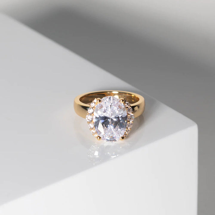 Sif Jakobs Ellisse Grande Ring - SJ-R2342-CZ-YG