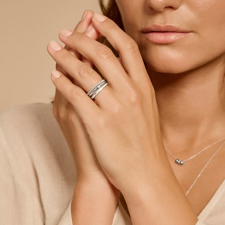Blush Ring 14k Weissgold - 1105WGO