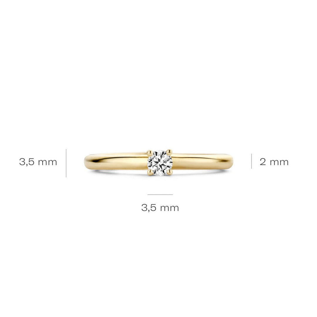Blush Ring 14k Gelbgold - 1112YZI