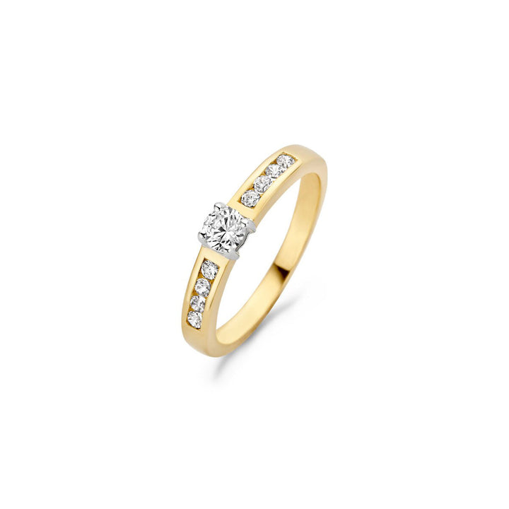 Blush Ring 14k Gelbgold und Weissgold - 1125BZI