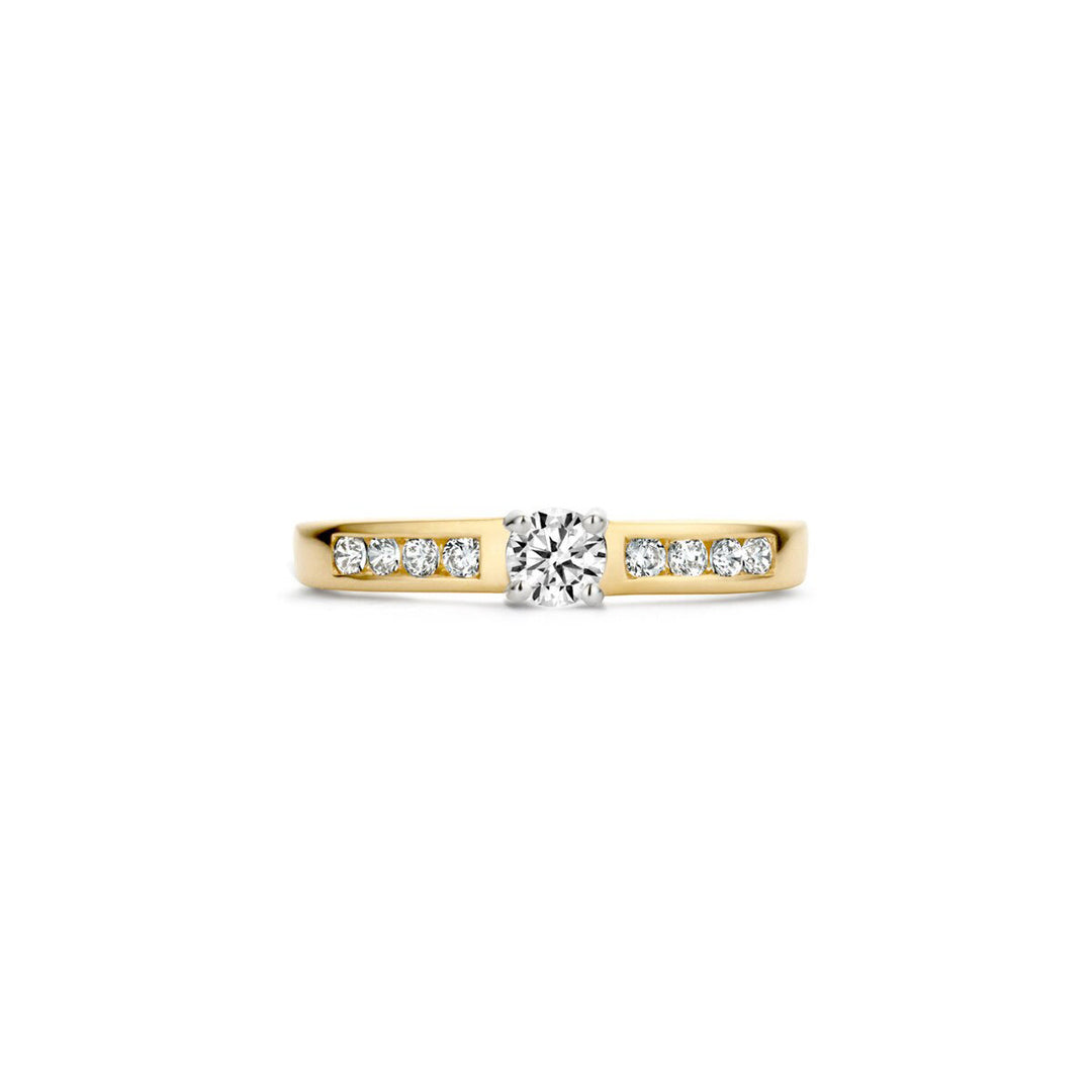 Blush Ring 14k Gelbgold und Weissgold - 1125BZI