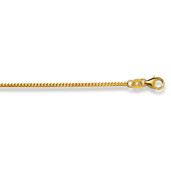 Luxoia Gold Classics Chaîne queue de renard Or jaune 750/18k
