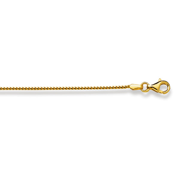 Luxoia Gold Classics Chaîne queue de renard Or jaune 750/18k
