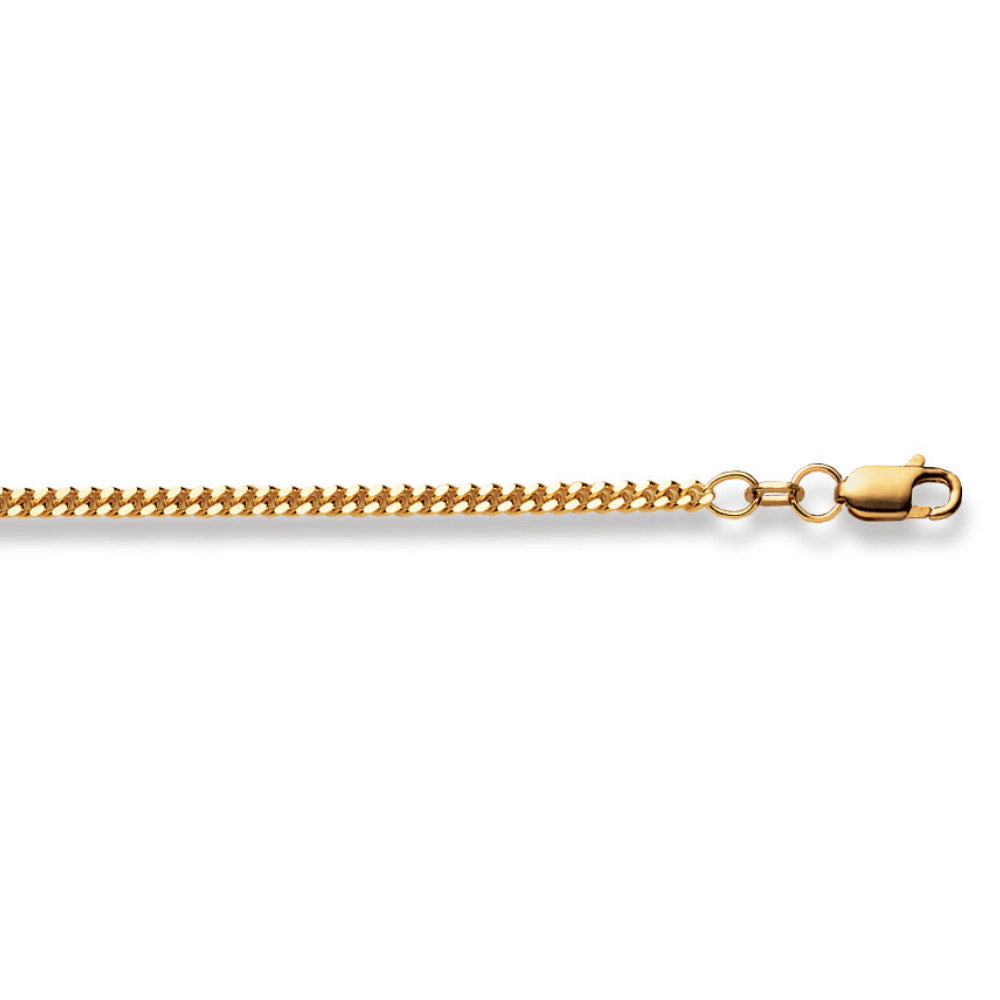 HK Gold Classics Panzerkette Gelbgold 750/18k 2,6 mm 45 cm - 1140.03071/4502