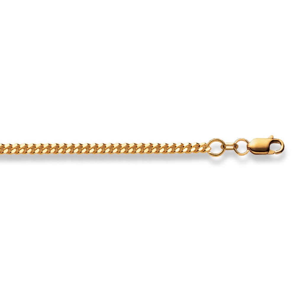 HK Gold Classics Panzerkette Gelbgold 750/18k 2,8 mm 42 cm - 1140.03080/4201
