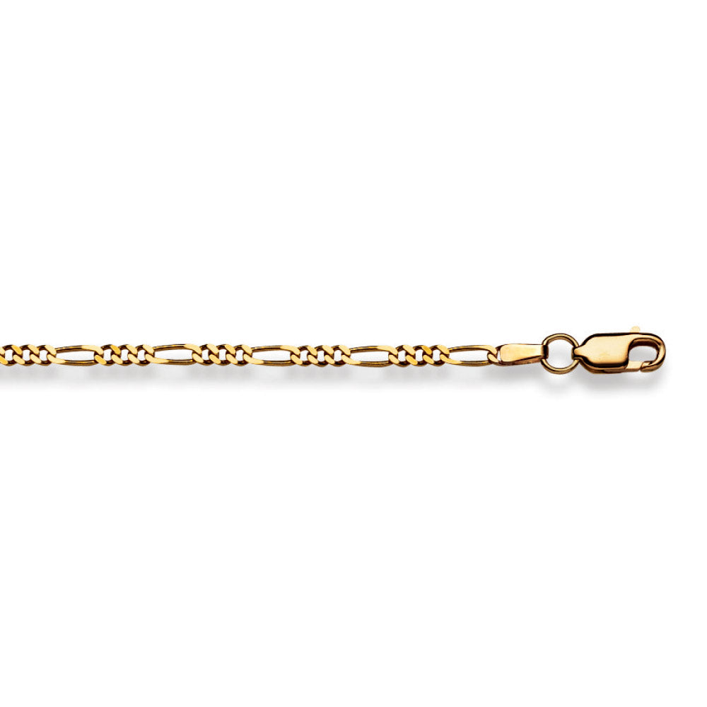 HK Gold Classics Figarokette Gelbgold 750/18k 2,3 mm 55 cm - 1143.03160/5502