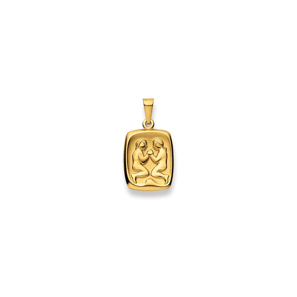 HK Gold Classics Anhänger Gelbgold 750/18k Sternzeichen Zwillinge