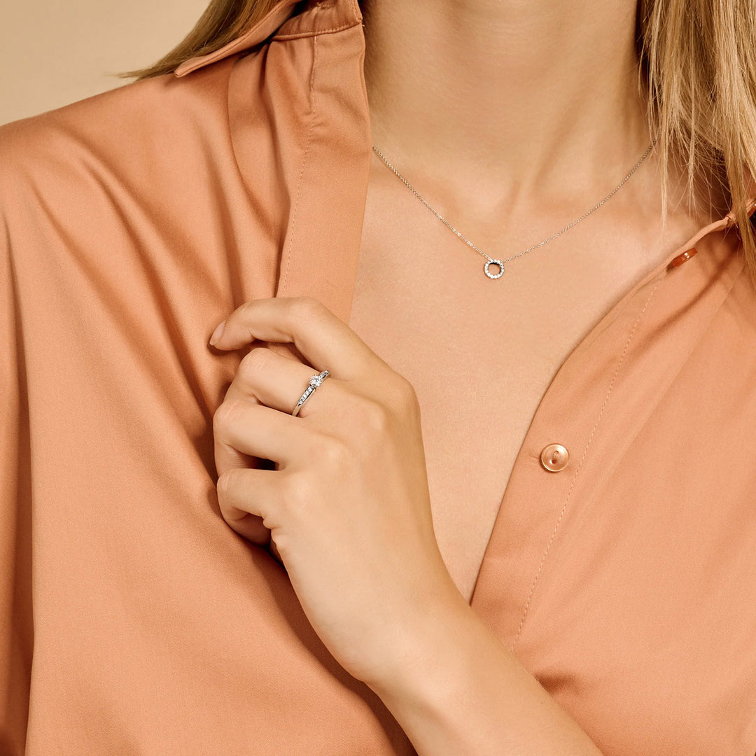 Blush Ring 14k Weissgold - 1155WZI