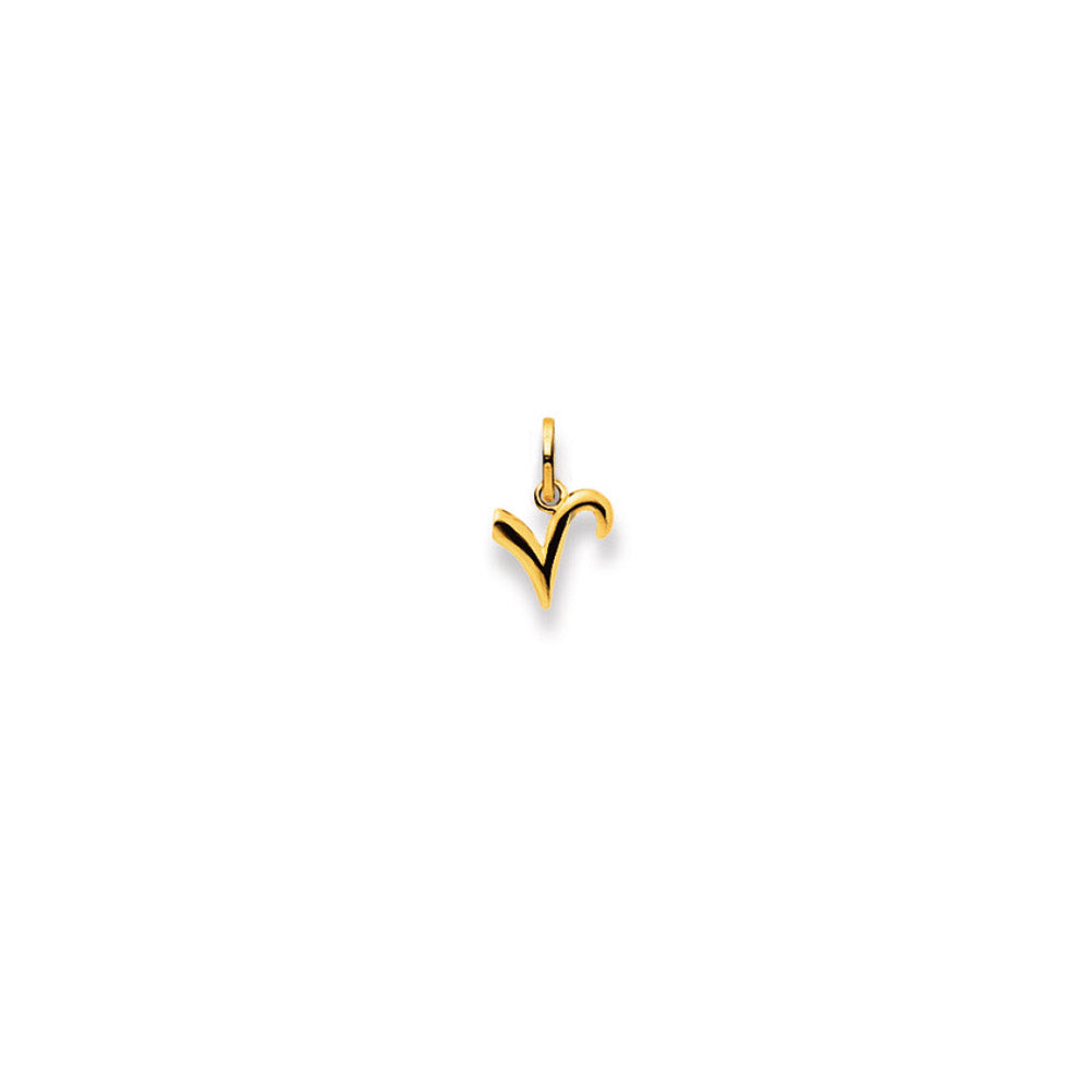 HK Gold Classics Anhänger Gelbgold 750/18k Buchstabe V - 1156.05157/0222