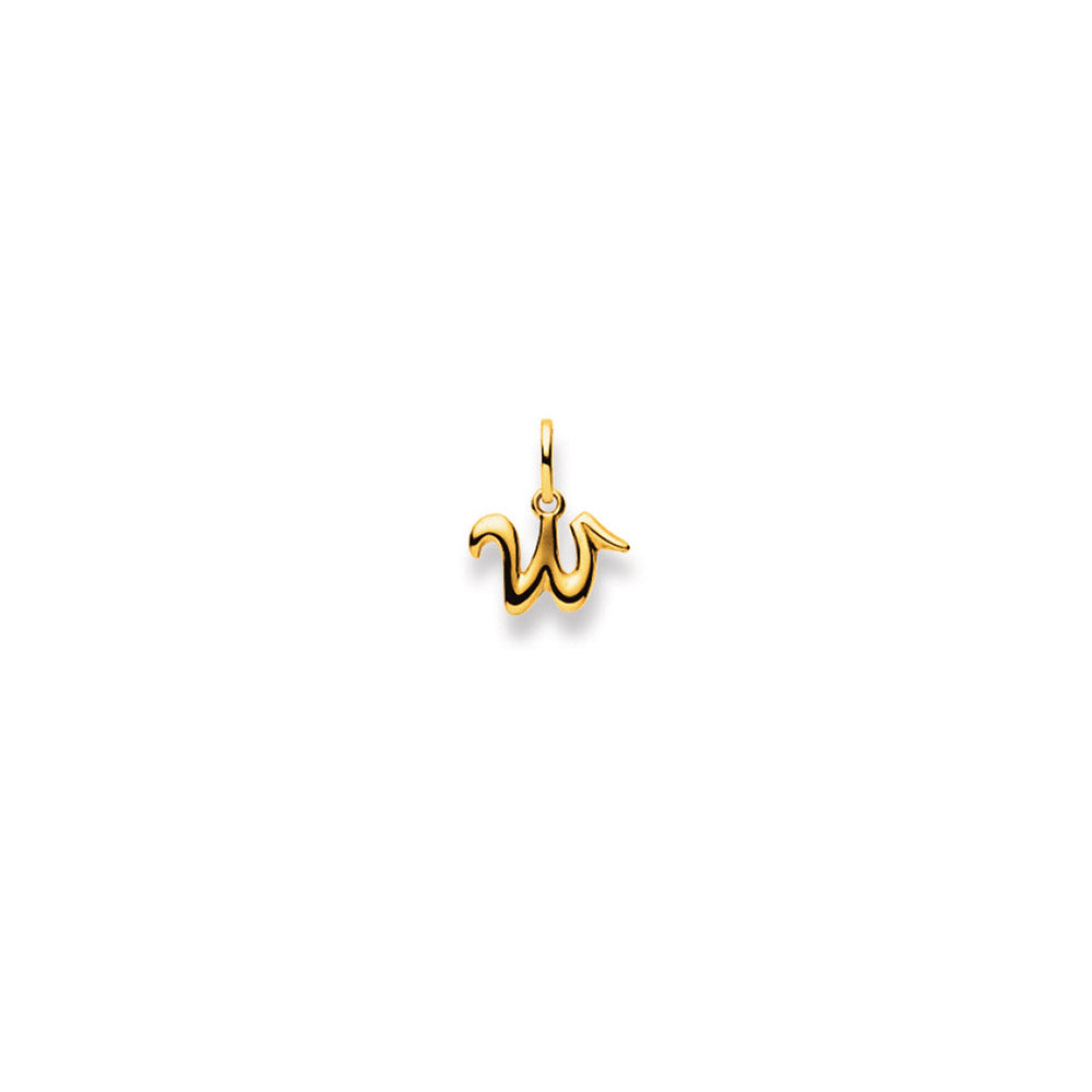 HK Gold Classics Anhänger Gelbgold 750/18k Buchstabe W - 1156.05157/0232