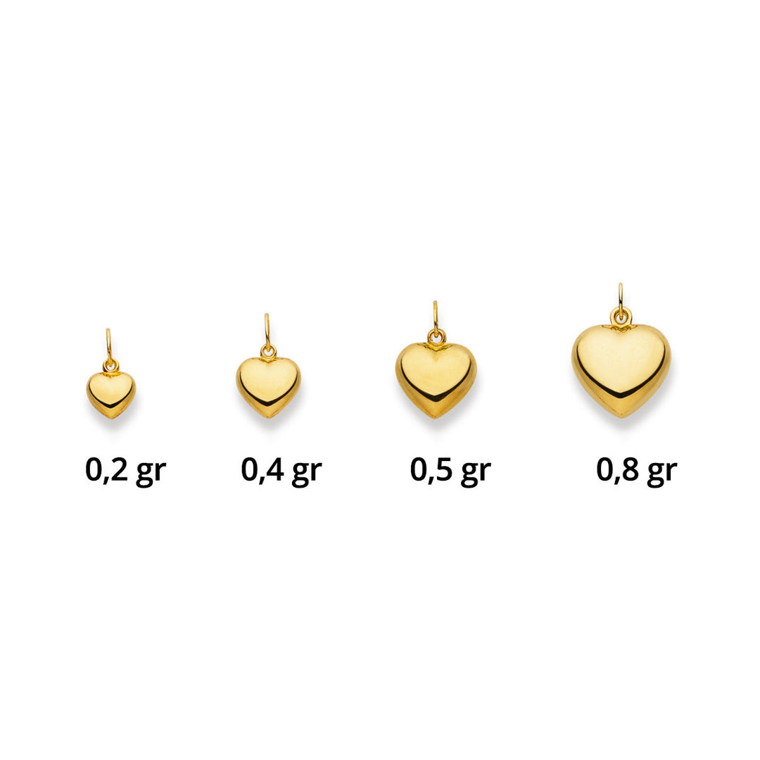 Luxoia Gold Classics Anhänger Gelbgold 750/18k Herz 1307