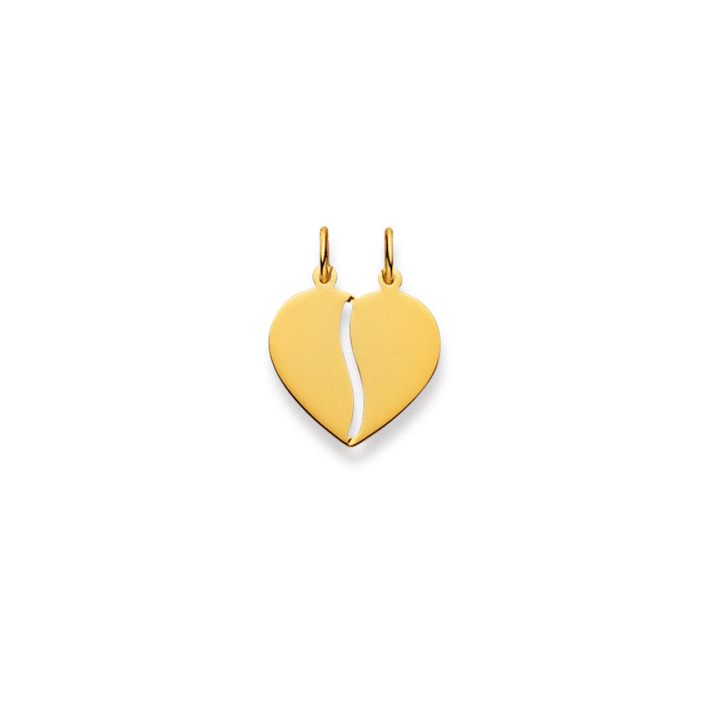 Luxoia Gold Classics Pendant Yellow Gold 750/18k Heart - 1156.07227/0004