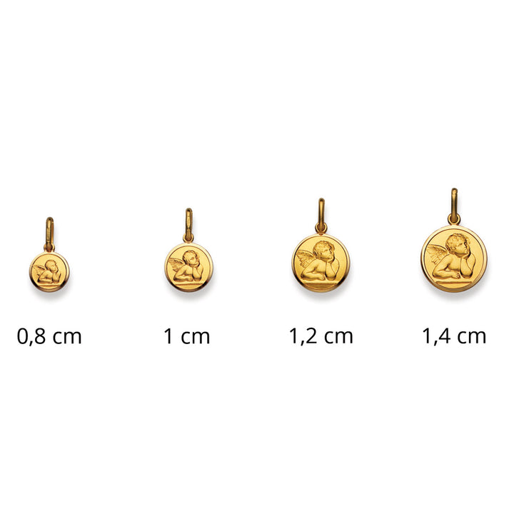 Luxoia Gold Classics Anhänger Gelbgold 750/18k Engel 1301