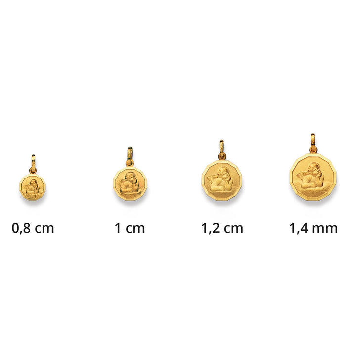 Luxoia Gold Classics Anhänger Gelbgold 750/18k Engel 1308