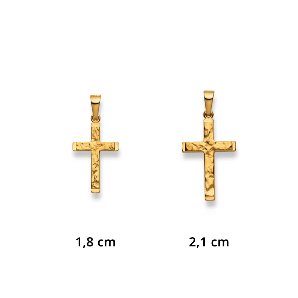 Luxoia Gold Classics Anhänger Gelbgold 750/18k Kreuz 1316