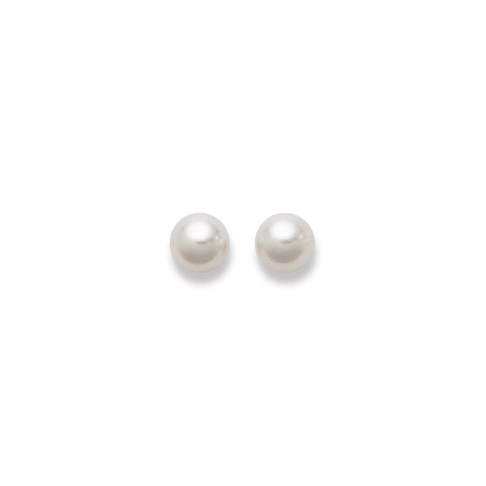 HK Gold Classics Ohrstecker Weissgold 750/18k Süsswasserperlen 9-9,5 mm - 1262.03238/0002
