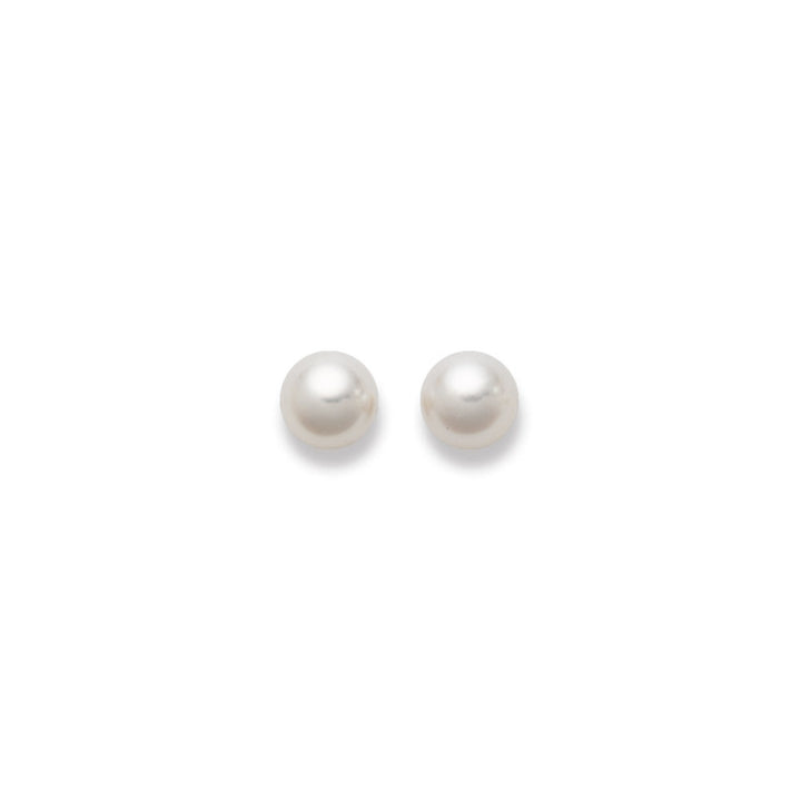 HK Gold Classics Ohrstecker Weissgold 750/18k Süsswasserperlen 9-9,5 mm - 1262.03238/0002