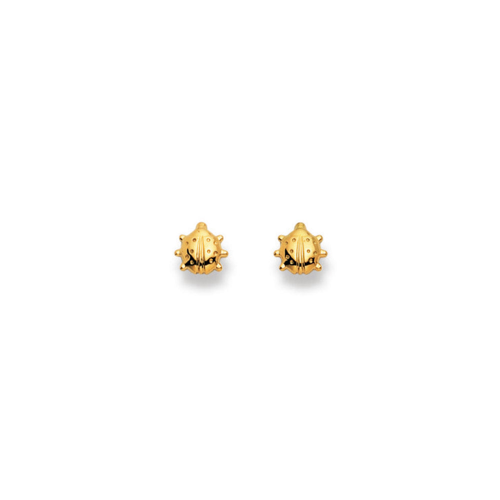 HK Gold Classics Ohrstecker Gelbgold 750/18k Glückskäfer