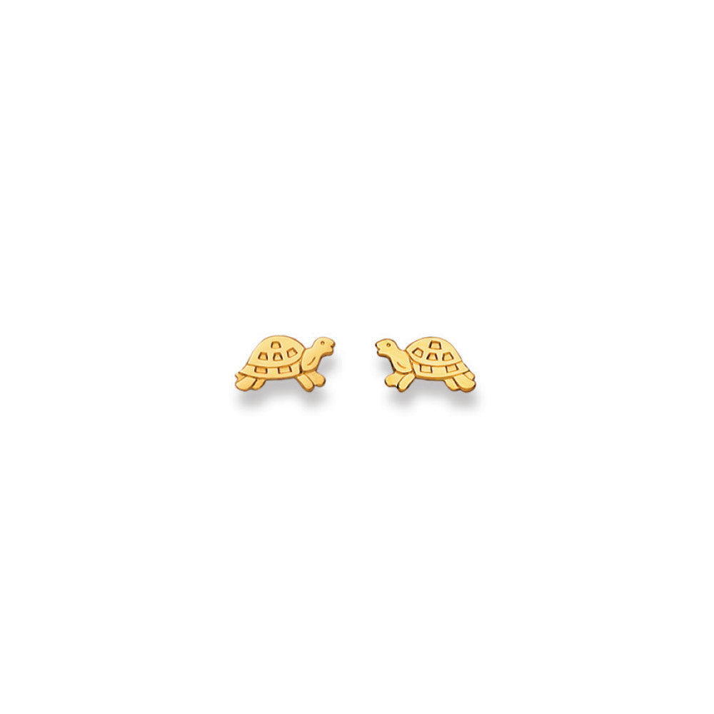 HK Gold Classics Ohrstecker Gelbgold 750/18k Schildkröte