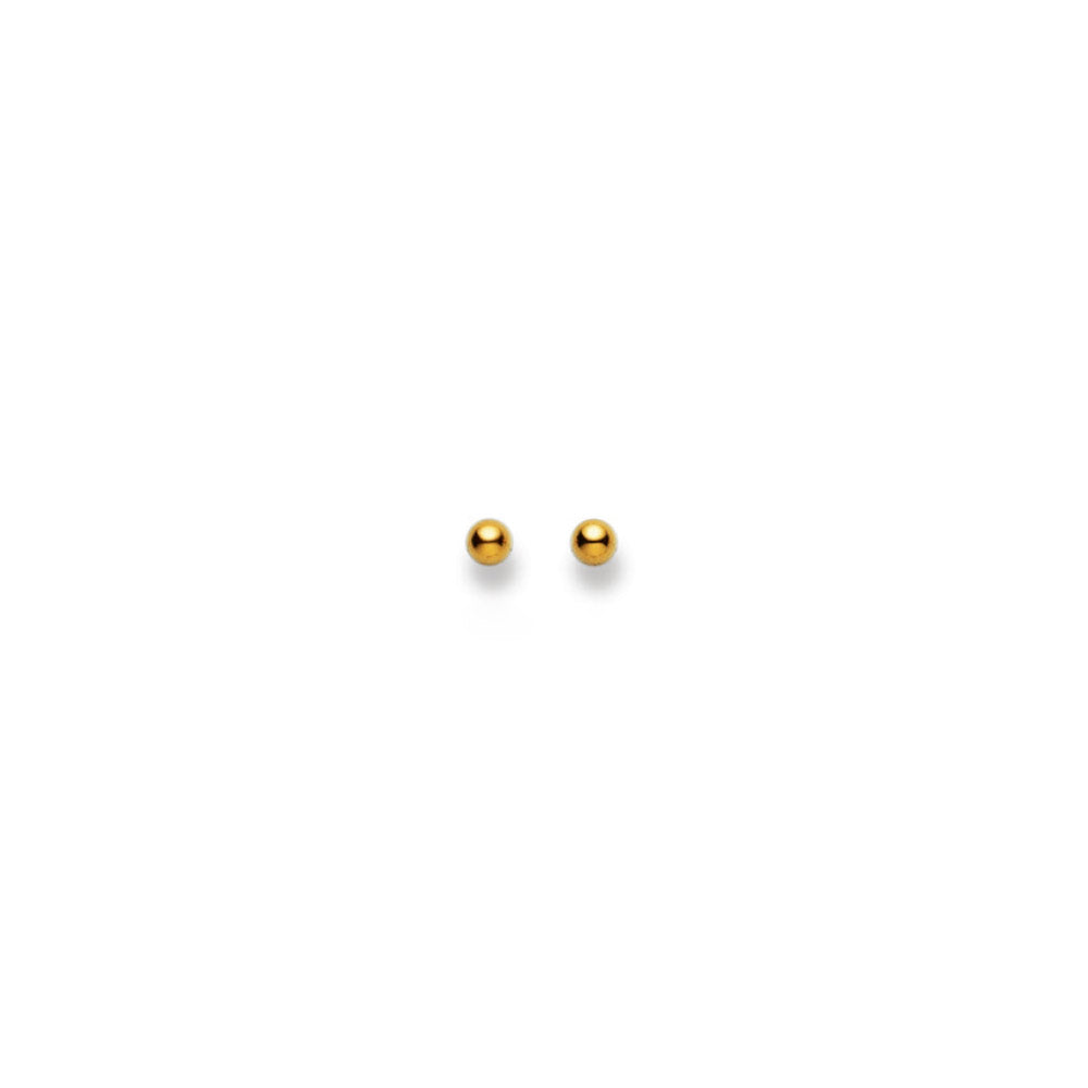 HK Gold Classics Ohrstecker Gelbgold 750/18k Rund 0,3 cm - 1163.03830/0032