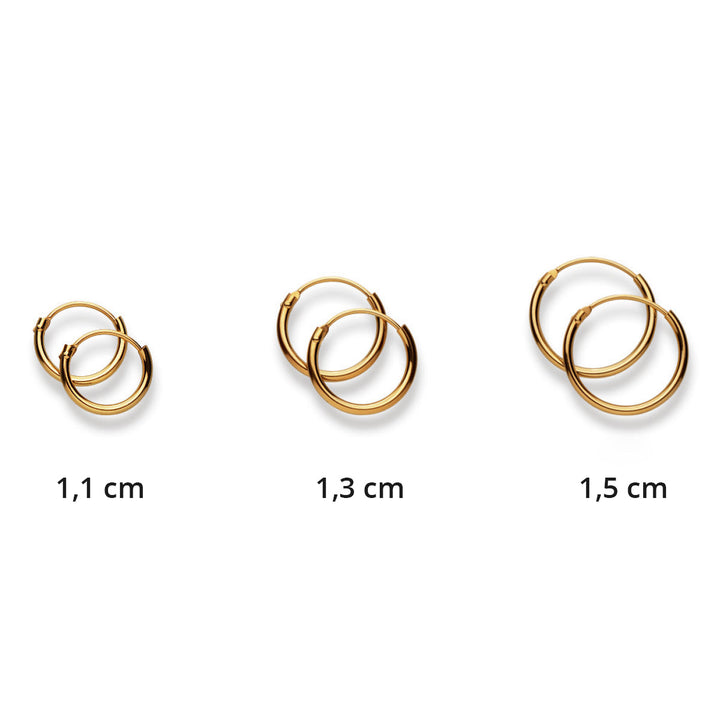 Luxoia Gold Classics Creolen Gelbgold 750/18k - 1164.04348