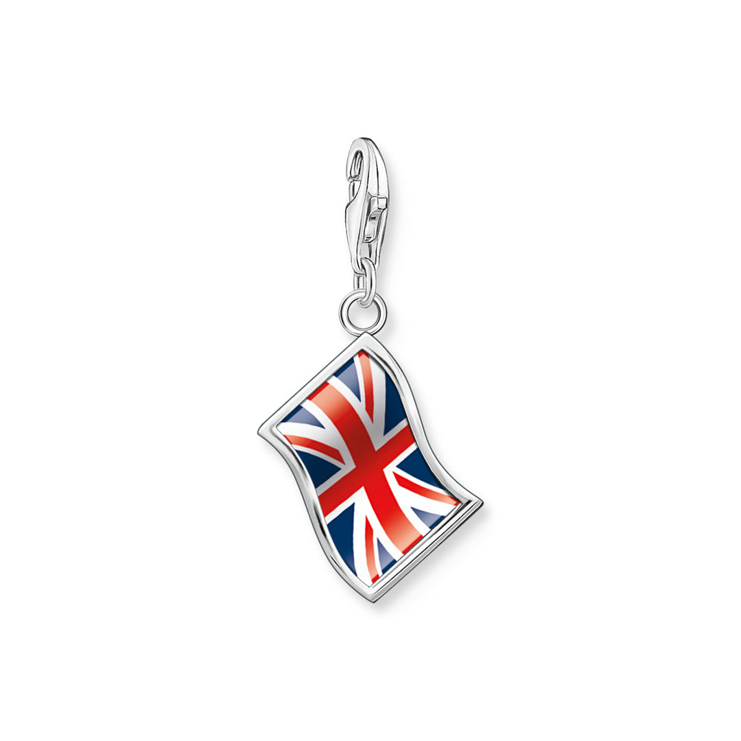 Thomas Sabo Charm-Anhänger London UK Flagge Silber - 1166-603-10