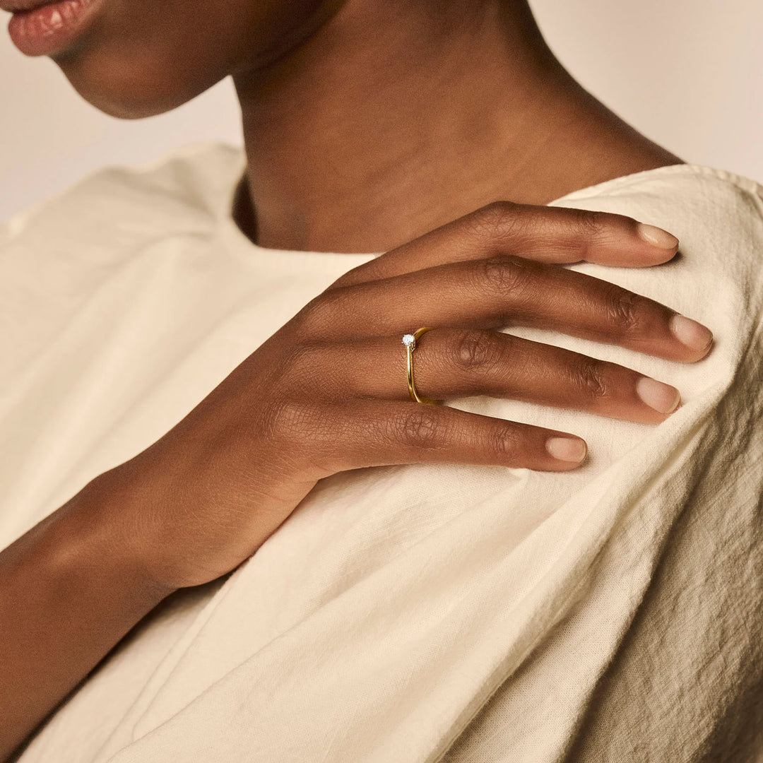 Blush Ring 14k Gelbgold - 1186BZI