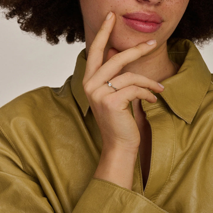 Blush Ring 14k Weissgold - 1187WZI