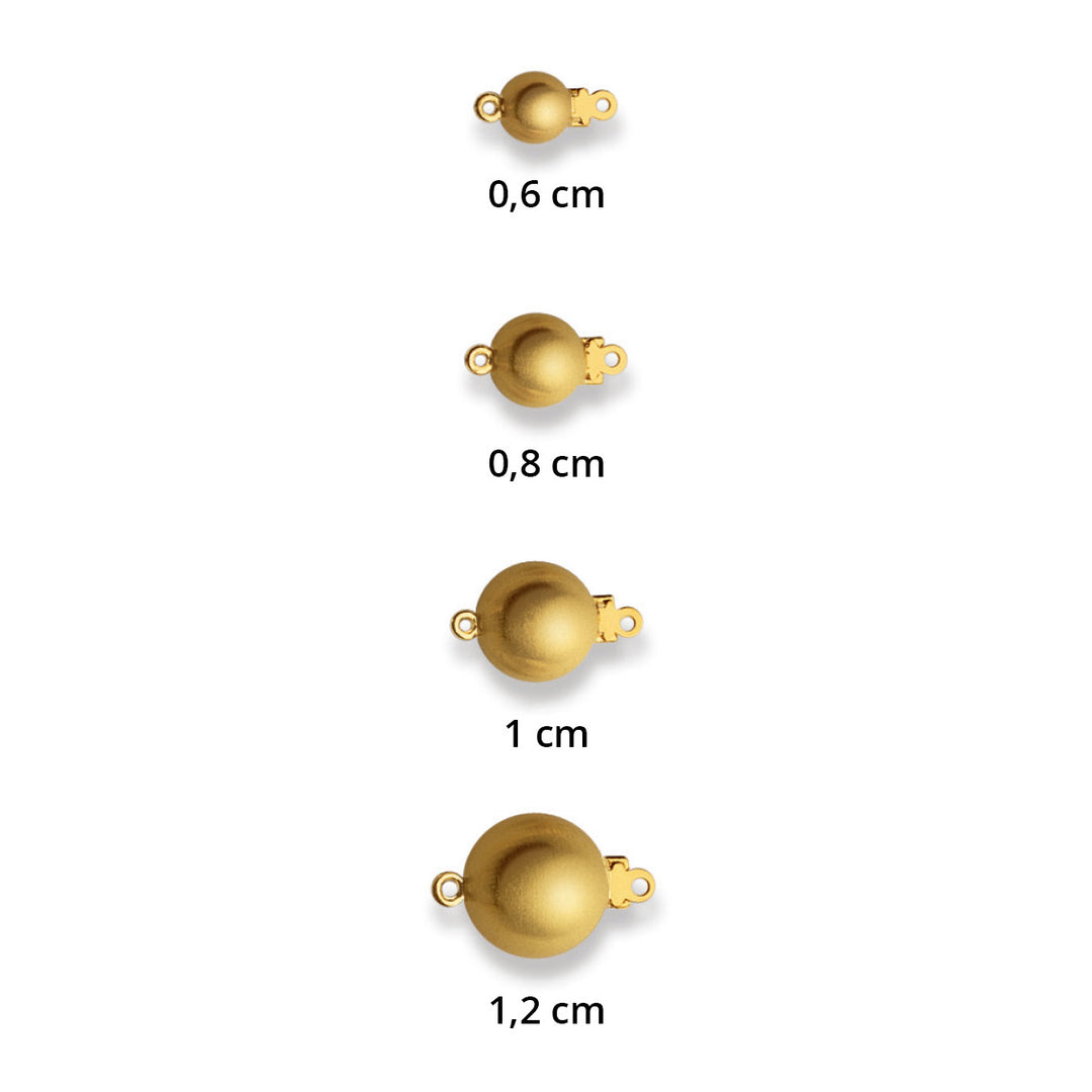 Luxoia Gold Classics Schliesse Gelbgold 750/18k Matt