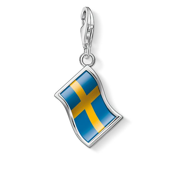 Thomas Sabo Charm-Anhänger Flagge Schweden - 1204-603-1